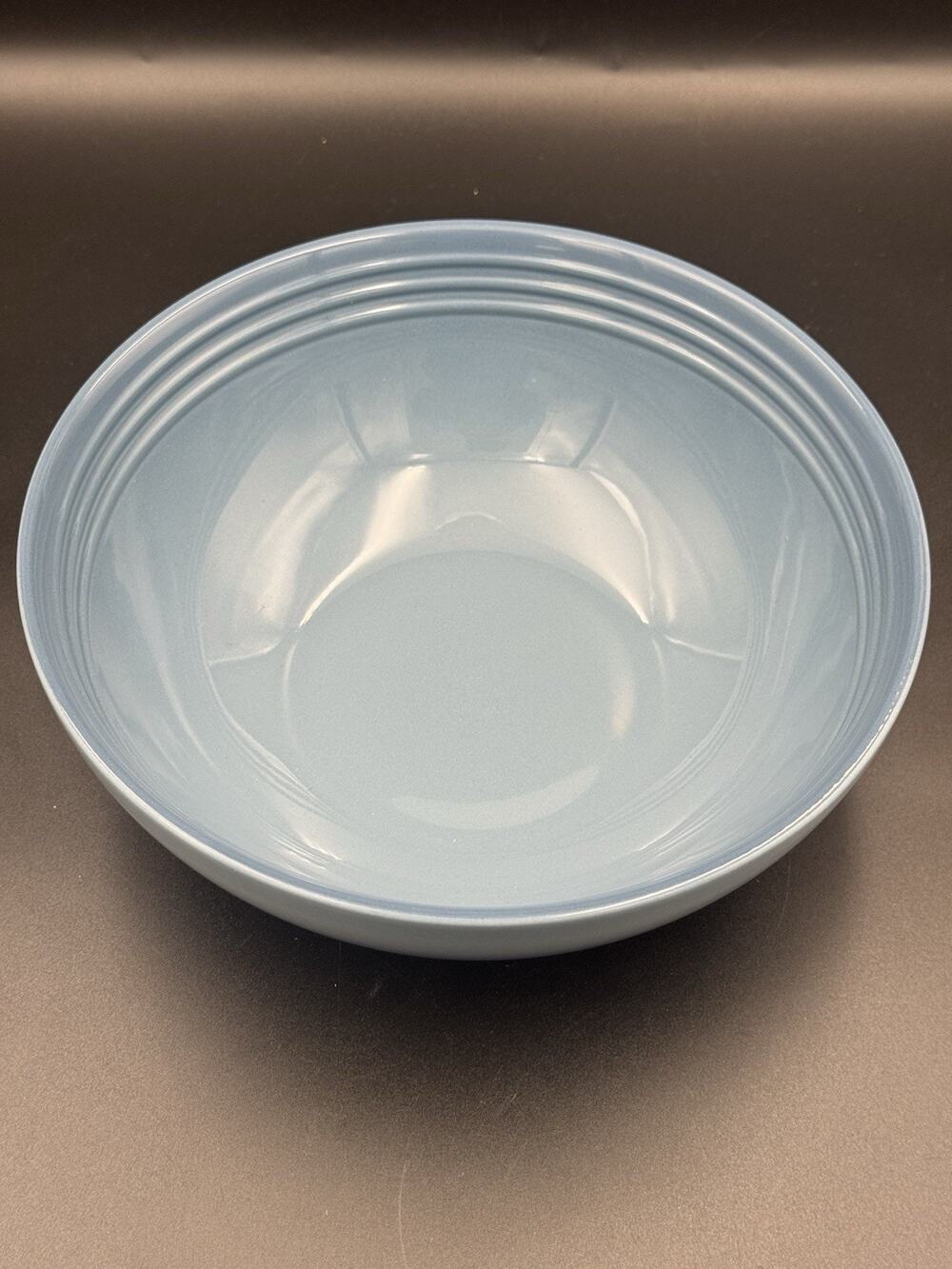 Le Creuset Chambray Blue 24cm 9 3/8” Stoneware Serving Bowl 2.2L NWT